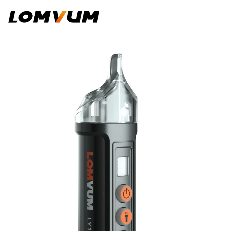 LOMVUM автоматический выключатель Finder карандаш тестер напряжения бесконтактные тестеры напряжения 12-1000 В переменного тока светодиодный фонарик звуковой детектор ручка