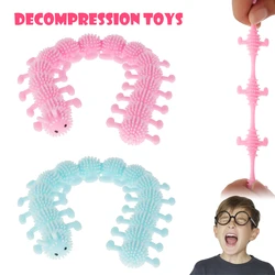 Jouet chenille anti Stress pour enfants, Kawaii, anti Stress, étirable sensoriel, cadeau de noël, nouvelle collection 