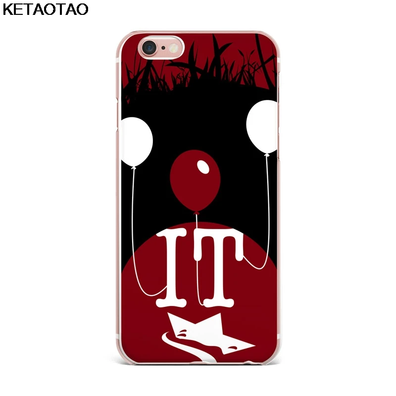 KETAOTAO клоун ужас телефон чехол s для iPhone 4S 5C 5S 6 6S 7 8 Plus XR XS Max чехол кристально чистый мягкий TPU чехол s - Цвет: Многоцветный