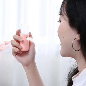 

30ML Mini Nano Facial Sprayer USB Nebulizer Face Steamer Humidifier Hydrating Anti-Aging Wrinkle Beauty Skin Care Tools