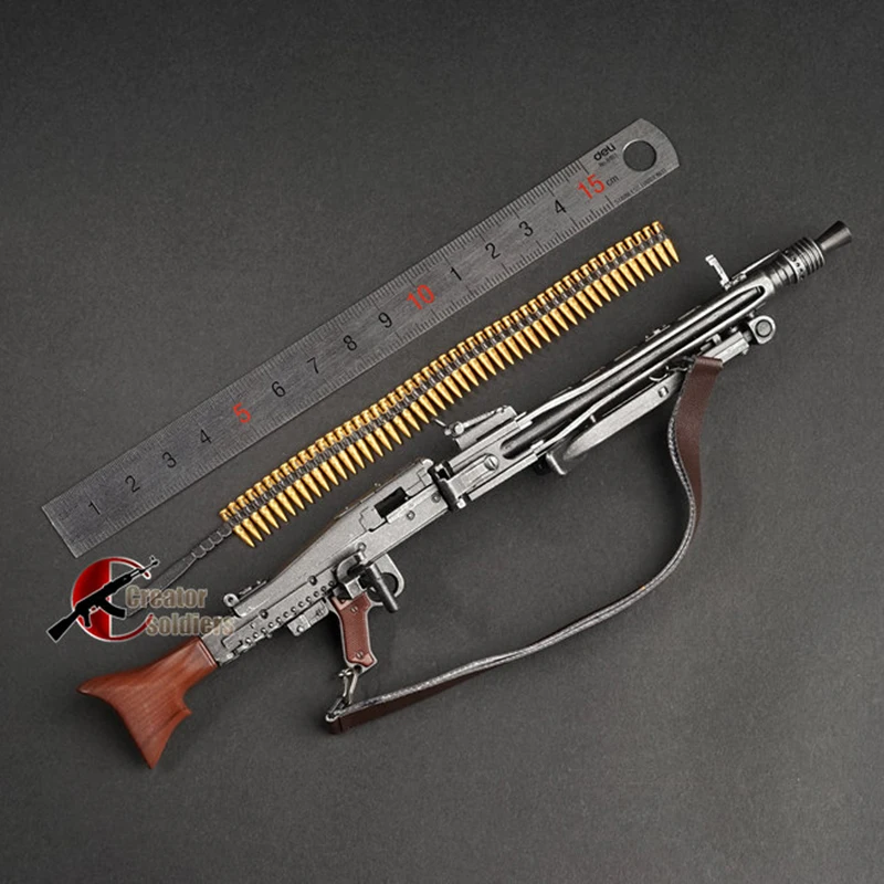 1:6 1/6 MP44 Stg44 пистолет модель оружия для 12 дюймов Экшн фигурки Коллекция Модель - Цвет: Зеленый