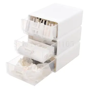 

Underwear Receiving Box Three-piece Set Drawer-style Household Bra, Underwear, Socks, Multi-storey Dormitory