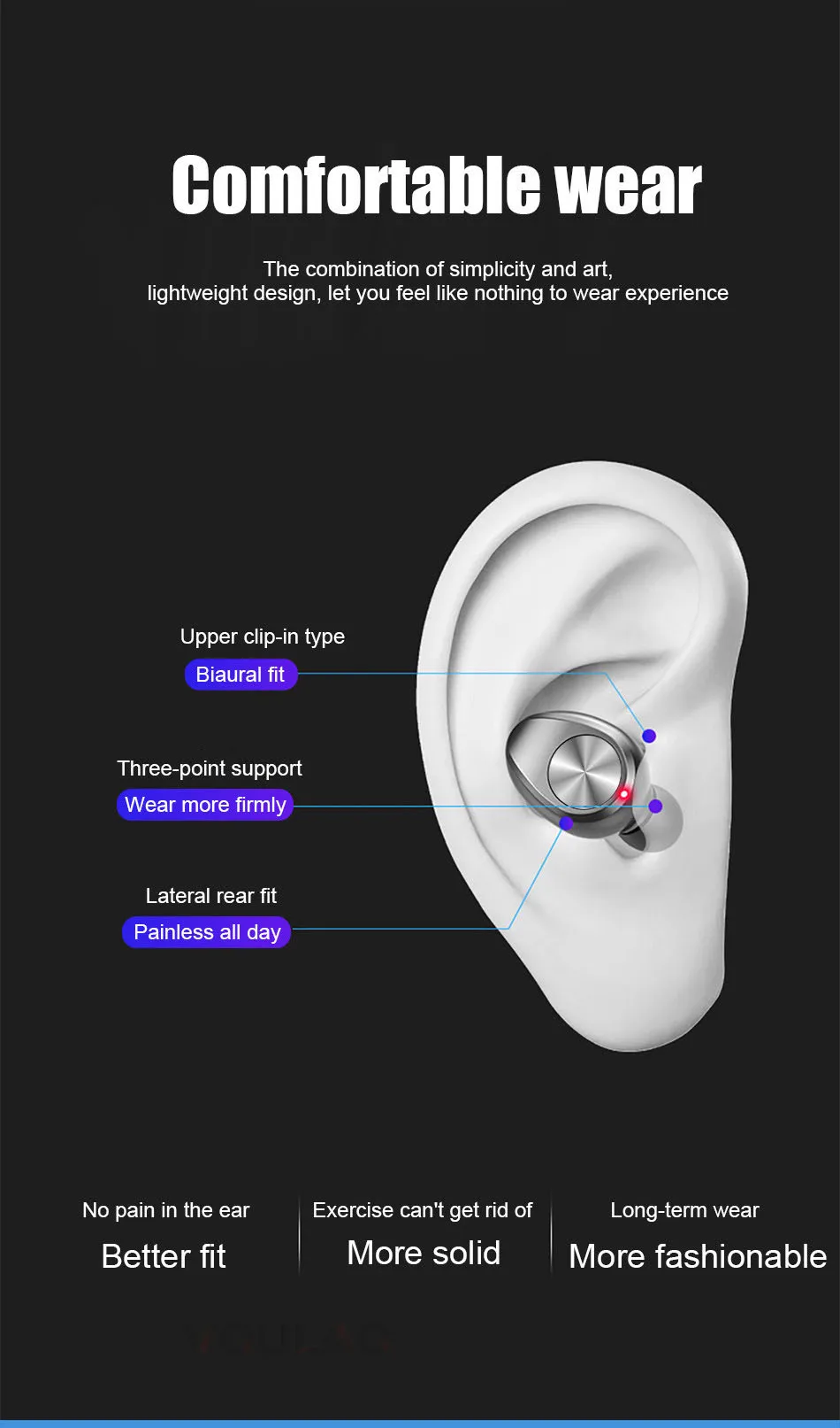 Беспроводные Bluetooth наушники 5,0 мини беспроводные наушники с зарядной коробкой спортивные наушники игровые наушники