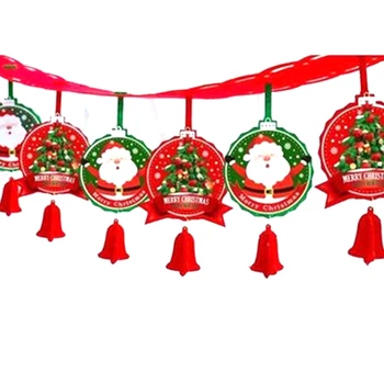 

Christmas Flag Christmas Decorations for Home Door Ornaments Natal Hanging Ornaments Christmas Gifts Happy
