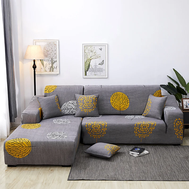 Эластичный спандекс диванчик, угловой Диванный чехол, секционный Диванный диван в форме L, Диванный чехол, шезлонг, салон, растягивающийся Диванный чехол