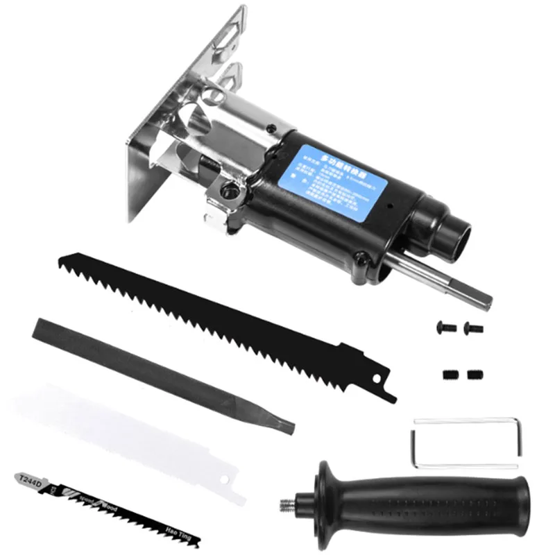 Hot Reciprocating Saw Attachment Change Electric Drill Into Jig Metal File for Wood Cutting Tool | Инструменты
