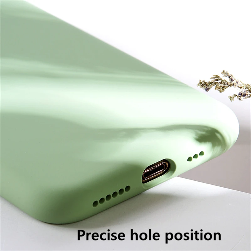 For-iphone-SE-2020-Case-Liquid-Silicone-Anti-slip-Candy-Color-Case-For-iphone-11-pro