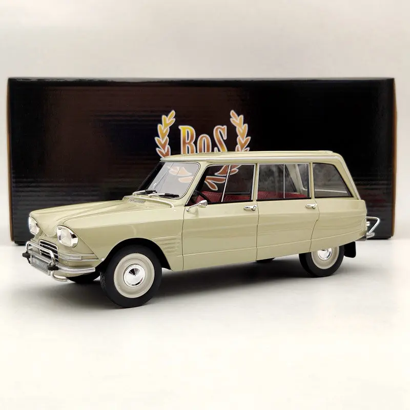 

BOS 1/18 For Citroen Ami 6 Break 1967 Beige BOS389 Limited Edition Collection Resin Auto Models Gift