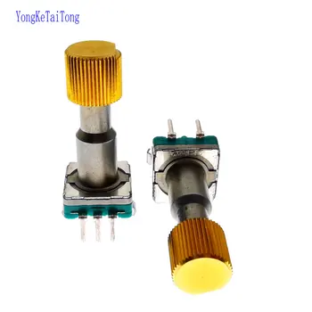 

5PCS Japan ALPS switch Encoder EC11 Series EC11G1564411 Number of detent 30 Number of pulse 15 5PIN