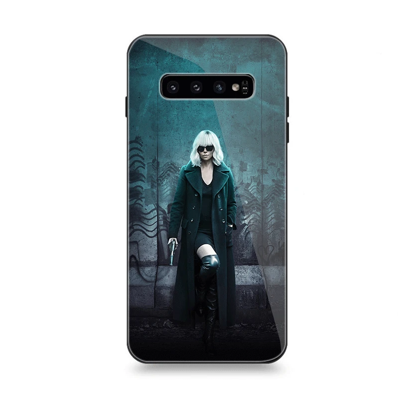 G9 Мобильный чехол для телефона Стекло для samsung A10 A20 A30 A40 A50 A60 A70 S7 край S8 Plus Note 8 9 S10 обложка фильма атомно-блондинка - Цвет: G9