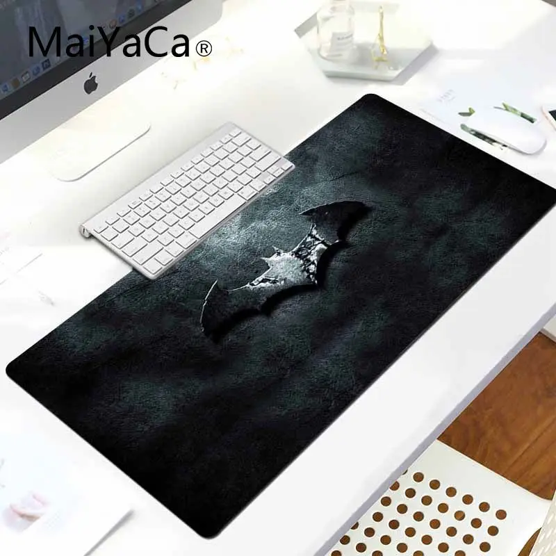 LockEdge 30x80cm MaiYaCa ваш собственный коврик с логотипом Бэтмена, игровой коврик для геймера, коврик для мыши, игровой коврик для ноутбука, коврик для мыши, игровой коврик для мыши - Цвет: LockEdge 30x80cm