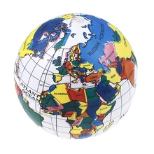 Globus Teach Education geografia zabawka mapa balon piłka plażowa rodzina edukacyjne zabawki na zabawki dmuchane dla dzieci tanie i dobre opinie CN (pochodzenie) 40CM Inflatable World Globe 12-15 lat 5-7 lat 2-4 lat Dorośli 8-11 lat Unisex Odbijając piłkę 30x30x30cm