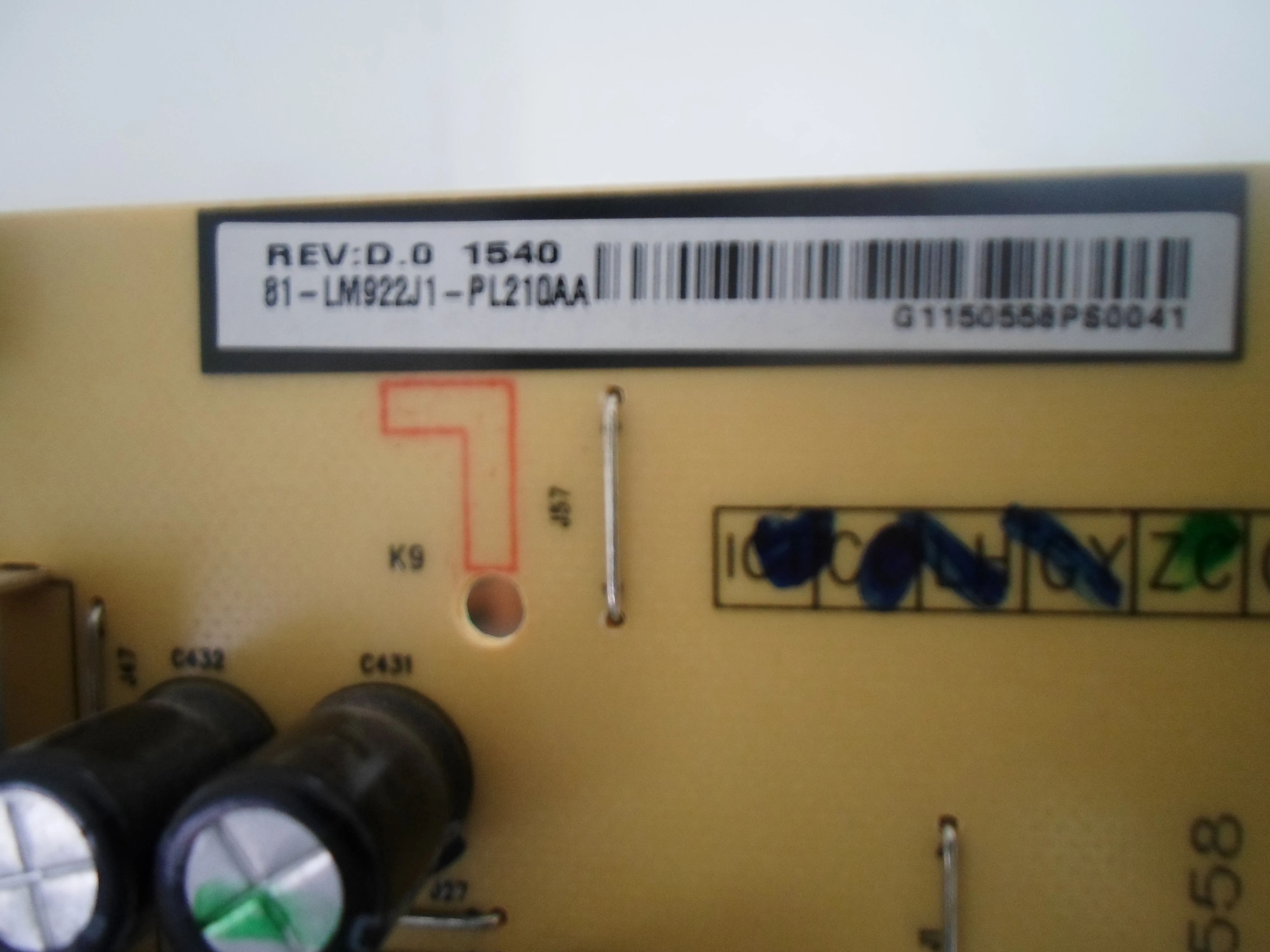 LL55A980CUD блок питания 40-LM9211-PWD1XG 81-LM922J1-PL210AA тест, гарантия работы