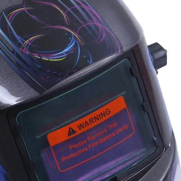 Welding Mask Hood Solar Automatic Welding Helmet (Solar Power for Recharge) Face Protection (Beautiful Girl)