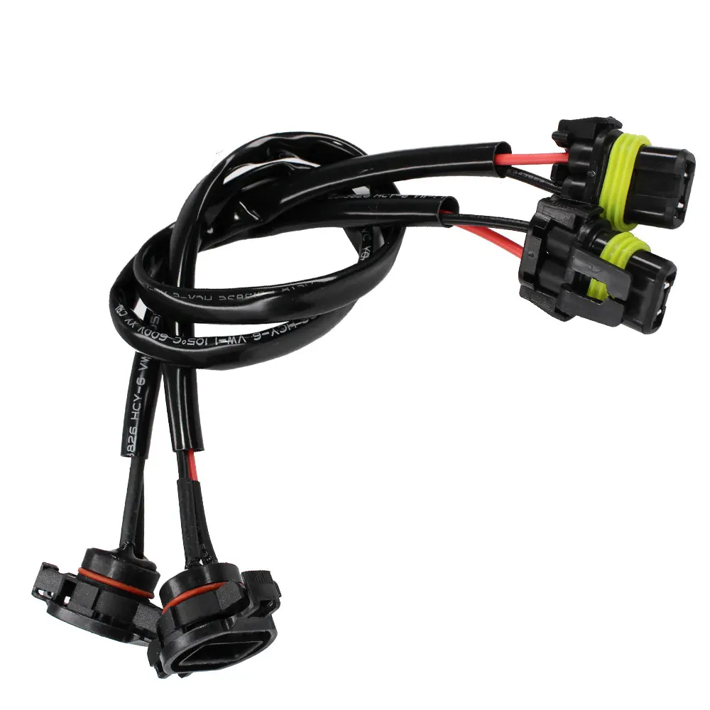 YUNPICAR Jeep Wrangler JK Противотуманные фары комплект жгута проводов 5202 H16 до 9006 9005 HB3 разъем электросети для противотуманных фар
