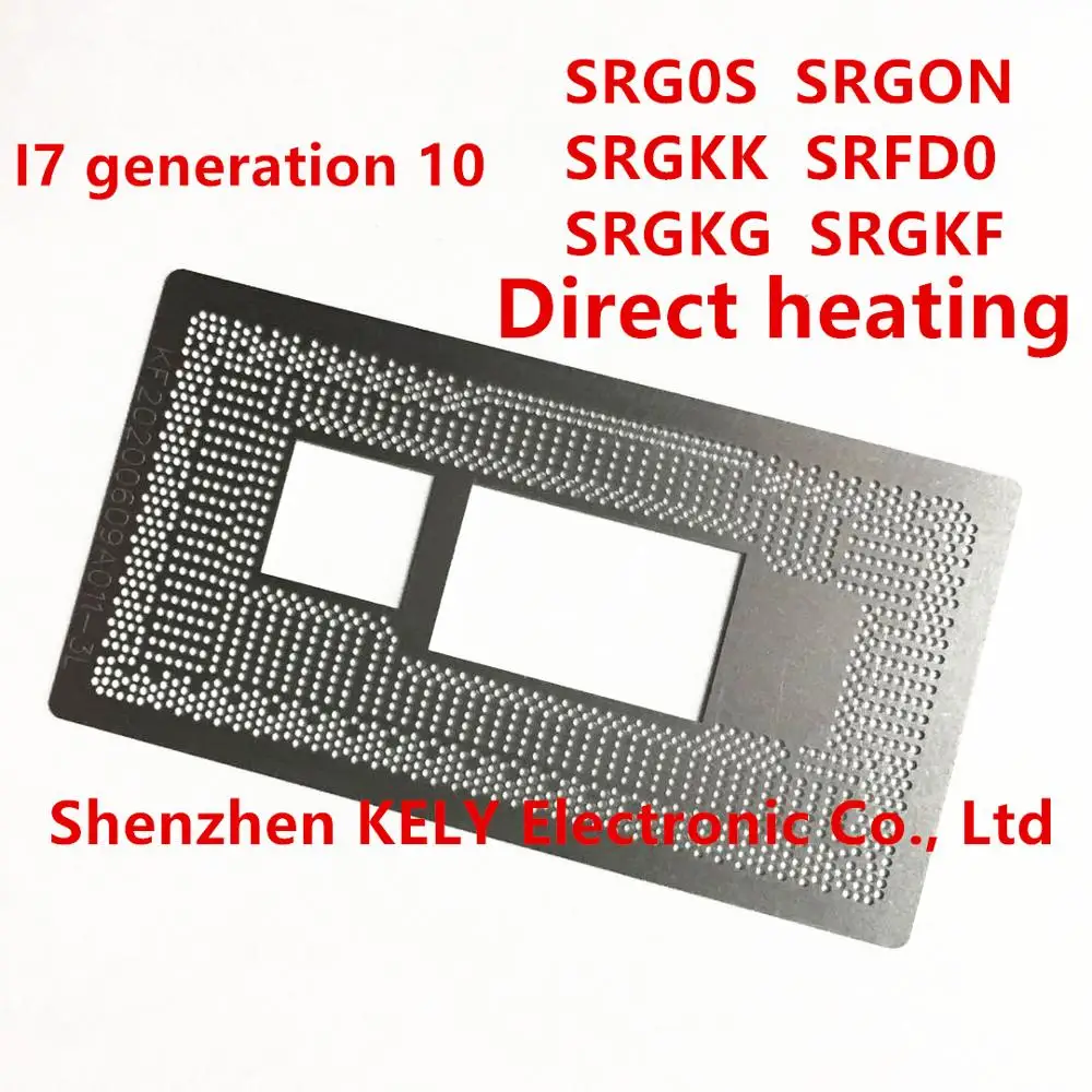 Calefacción directa 80*80MM 90*90MM QHQT QLF5 QLF9 SRG0S I7-1065G7 SRGON QT85 SRGKT I5-1035G4 SRGKK SRFD0 SRGKG SRGKF plantilla