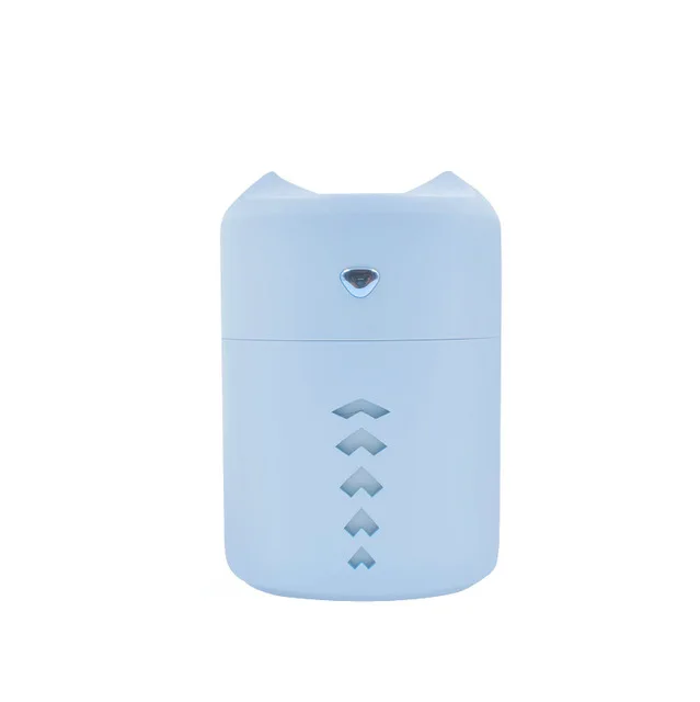 Doppel Nebel-luftbefeuchter Luft Diffusor therapтерапия Luftreiniger Hause bumro Арома Эль диффузор вассер Nebel Maker Fogger - Цвет: Синий