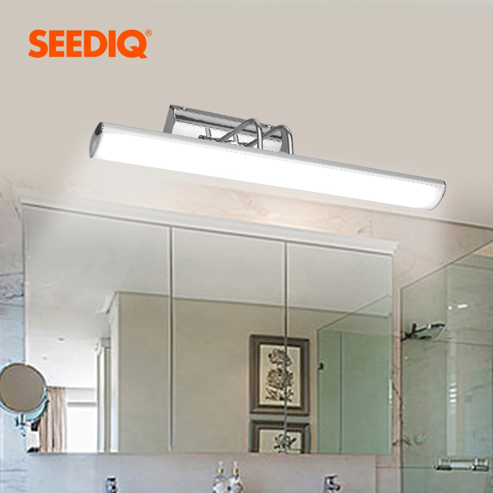  Modern Led Mirror Light Wall Lamp Bathroom 12W 42CM AC 90-265V Stainless steel Waterproof Led Wall  - 4000059674521