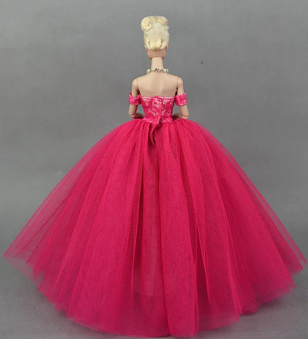 Свадебное вечернее платье ручной работы для Blyth Кукла Принцесса аксессуары вечерние платья+ набор с фатой для 30 см 1/6 BJD кукла подарок