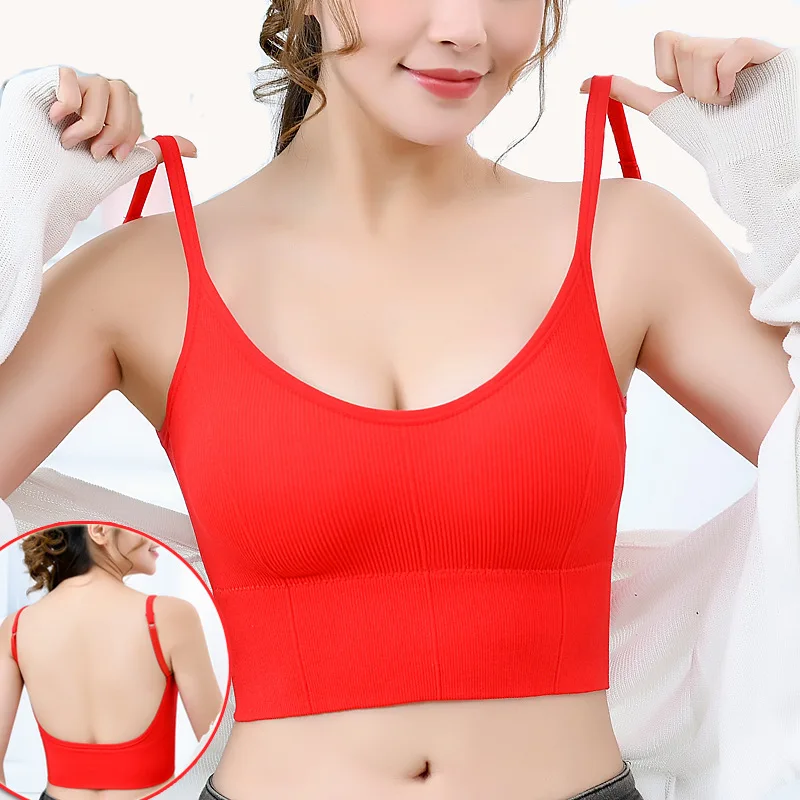 2023 New Two-color Double-sided Sports Bra for Women Seamless One-piece Fit  Together Breathable Zero Sense Female Underwear - AliExpress