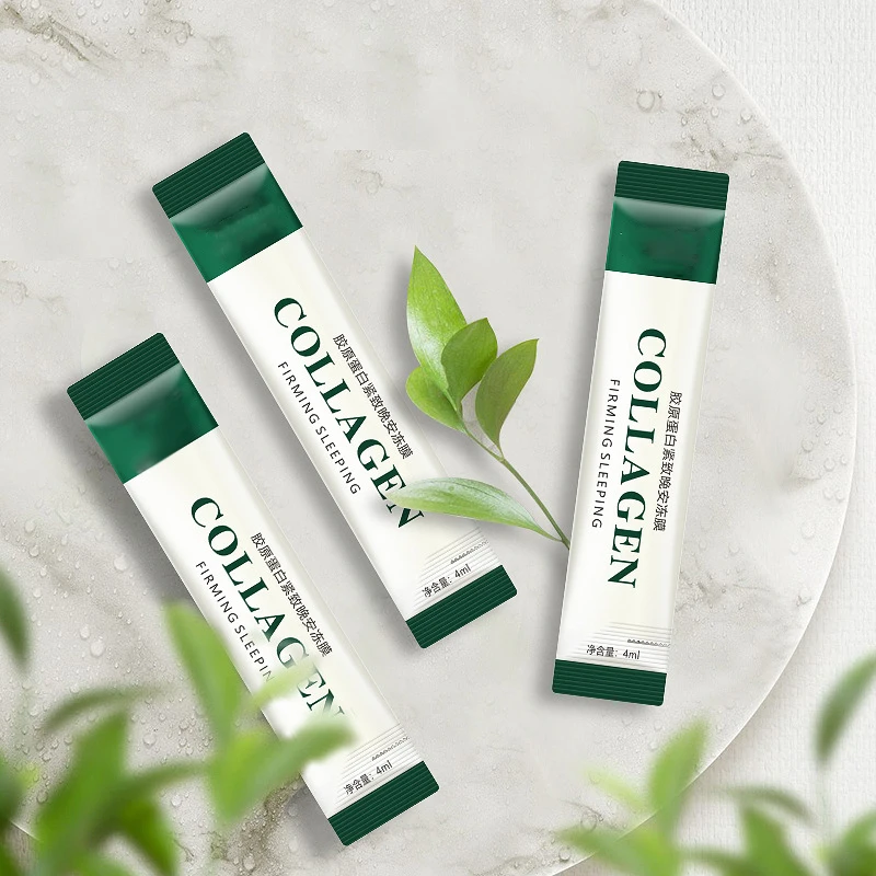 Collagen Lifting Cream Firming Face Skin Care Whitening Sleeping Mask Moisturizing Anti-aging Anti Wrinkle Facial |