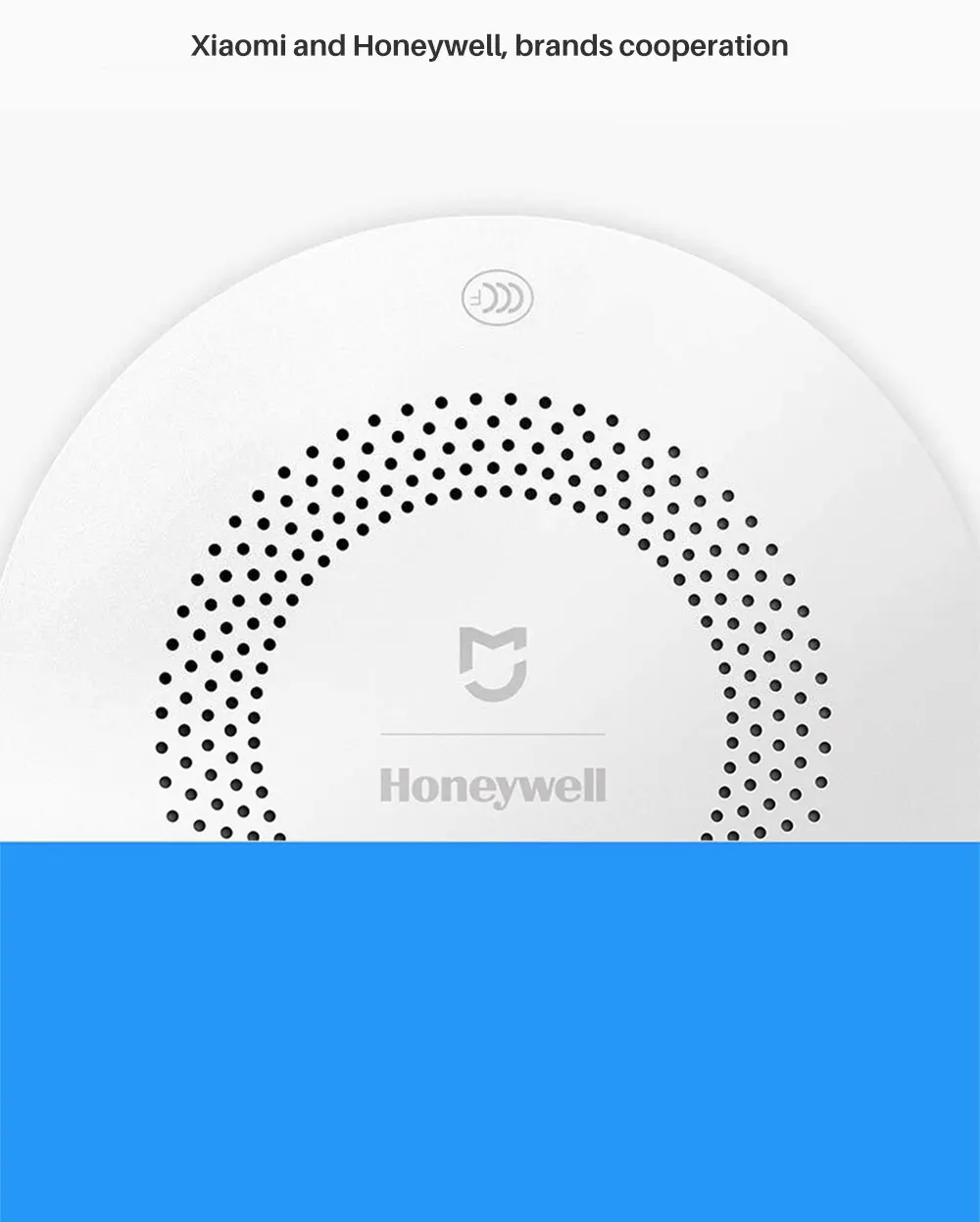 Xiaomi Mijia Honeywell пожарная сигнализация датчик дыма детектор газа работает с многофункциональным шлюзом 2 умный дом Безопасность приложение управление