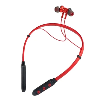 Q5 bluetoothイヤホンスポーツワイヤレスヘッドフォン 48Hrsのtalktimeネックバンドステレオヘッドセットを実行しているiphoneサムスンhuawei社
