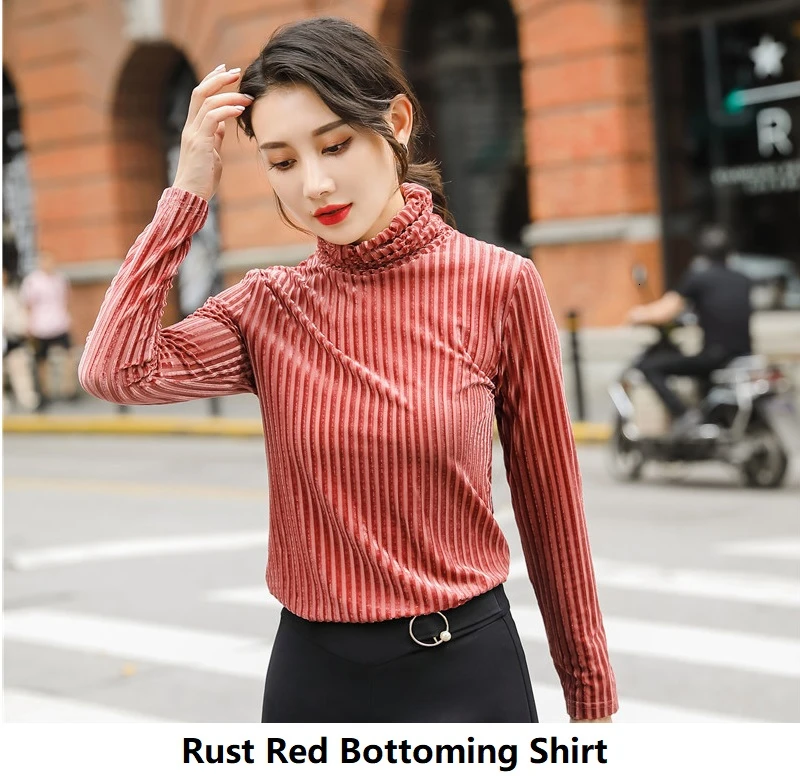 Модные стили средней длины жилет и жилет для женщин Бизнес Рабочая одежда OL стили весна осень профессиональные женские топы - Цвет: Rust Red Bottom