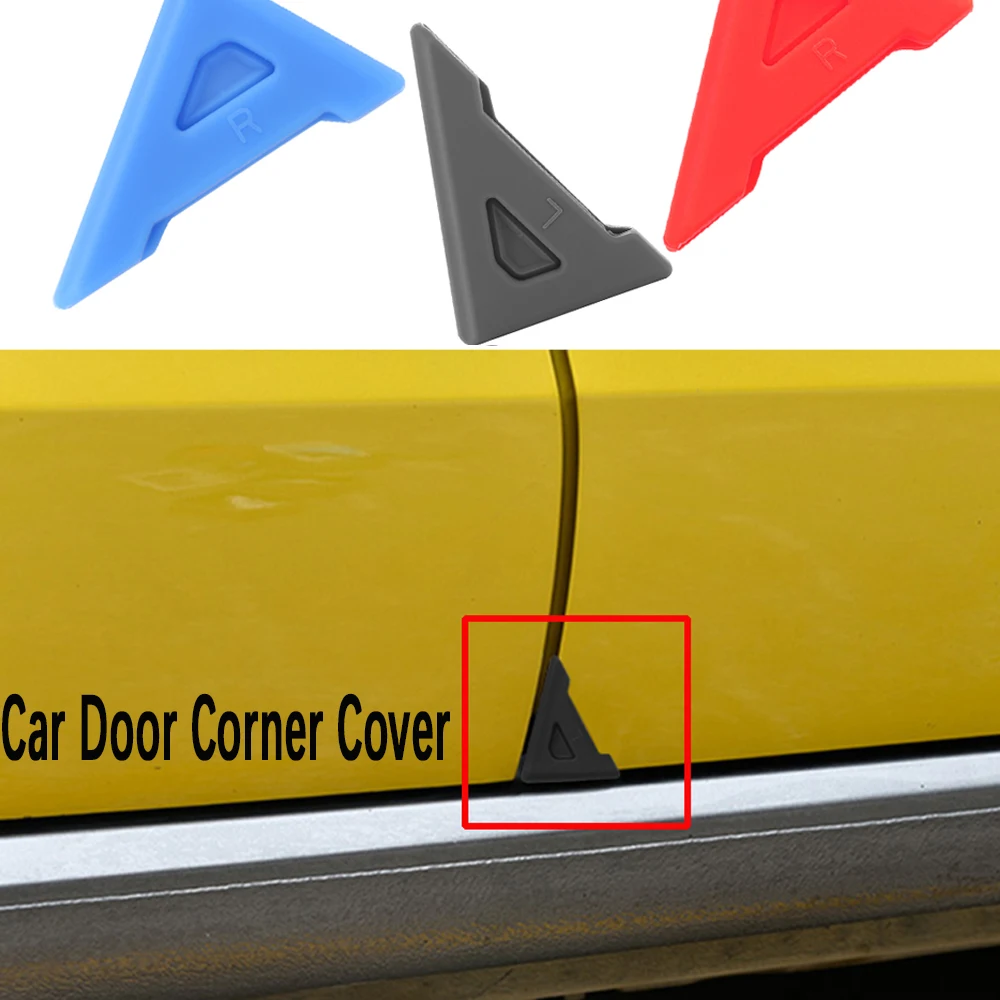 

2Pcs Silicone Car Door Corner Cover Bumper Crash Scratch Protector Anti-Scratch Car-styling Crash Protection Auto Care Tool