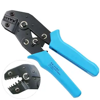 

0.5-6mm Wire Crimpers Crimping Pliers cutters Steel Mini European Style Electrician Hand Tool BLUE for sale uk