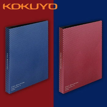 

KOKUYO Vintage Loose-leaf Note book A5 / B5 Ring Binder PP Cover Business Office Memo Note book WSG-RUUP Urban Impression Series