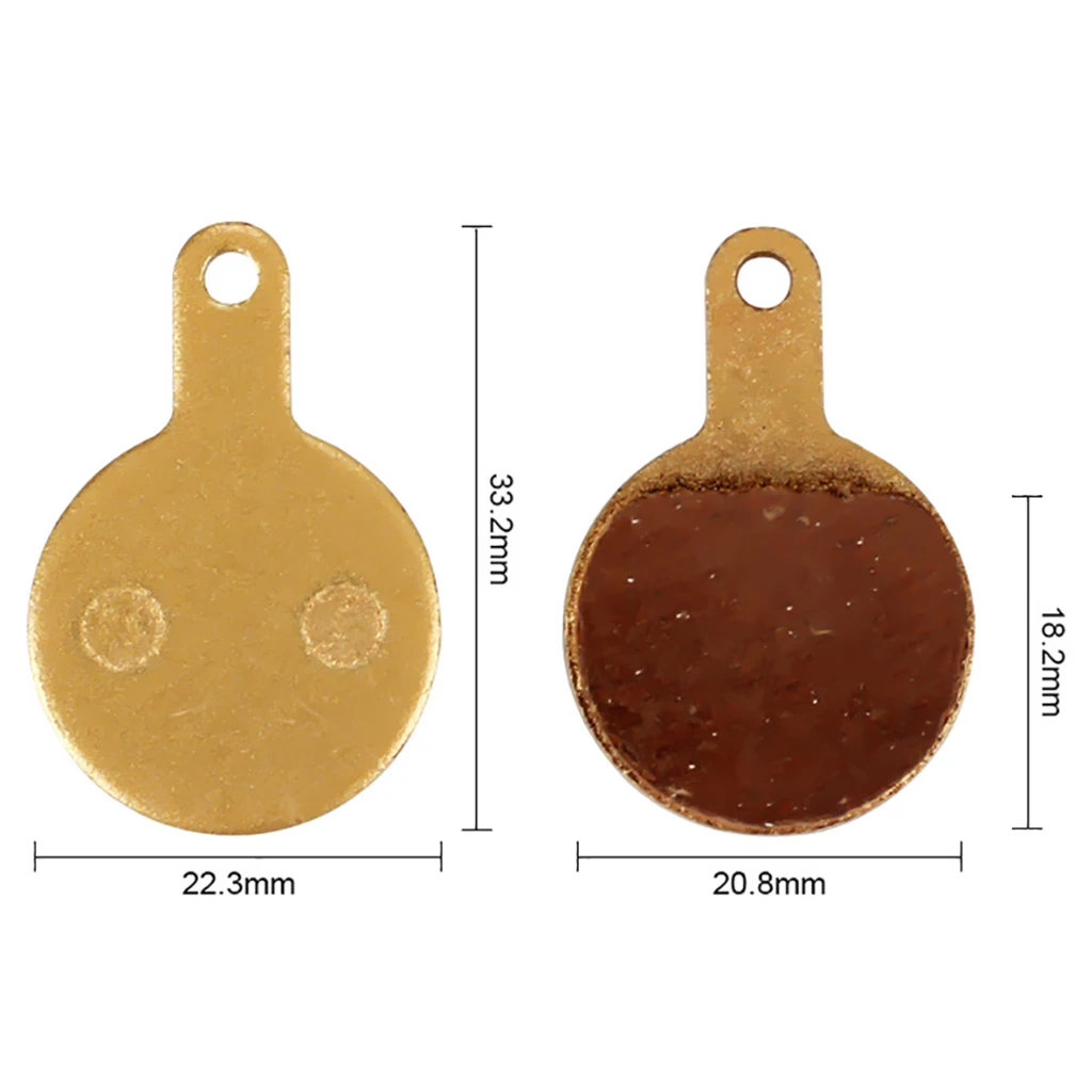 2 Pieces Bicycle MTB Mountain Bike Disc Brake Pads Suitable for Mountain Bikes   IOX