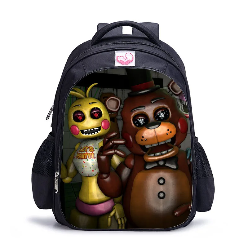 small6 LUOBIWANG От 3 до 6 лет дети школьные ранцы Five Nights At Freddy's» «пять ночей у Фредди» школьные рюкзаки с принтом куртка из искусственной кожи для мальчиков и девочек книжная сумка plecak - Цвет: small6