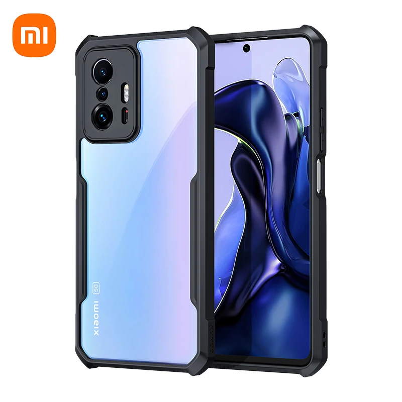 

Xiaomi Case For Xiaomi 11T Pro Case Shockproof Transparent Bumper Airbag Phone Cover For Xiaomi Mi 11T Pro Funda Coque Caso
