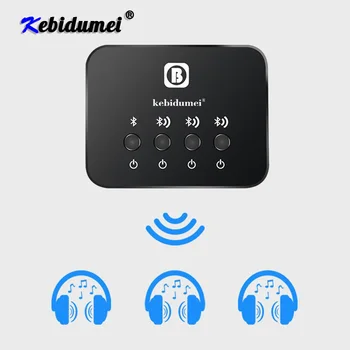 

Dual Link Optical Transmitter Bluetooth V4.1 Multi-pair 1 To 3 Mini For TV Wireless Music Audio Adapter For Headphones Speakers