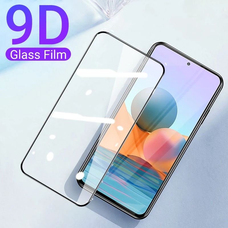Tempered Glass Film For Xiaomi Redmi Note 9 Pro Front Film On Xiaomi Redmi Note 10 Pro 9S 10S Redmi9 9A 9T 9C 9 Screen Protector