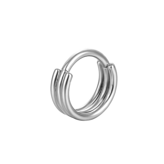 Nose Piercing Ring Nase Septum Piercing Ring Titanium Steel Nariz Piercing Ear Cartilage Tragus Goth Piercing Nez Opal