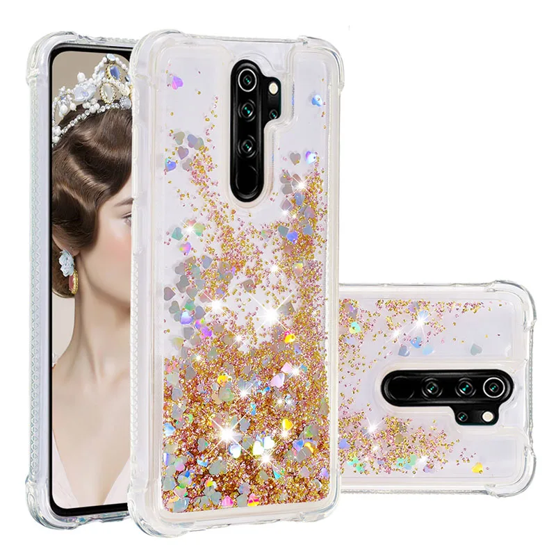 12 Чехол для Xiao mi Red mi Note 8 Pro K20pro 9T PRO 6 6A S2 Блестящий жидкий зыбучий песок чехол для mi A2 Lite Capa - Цвет: 12