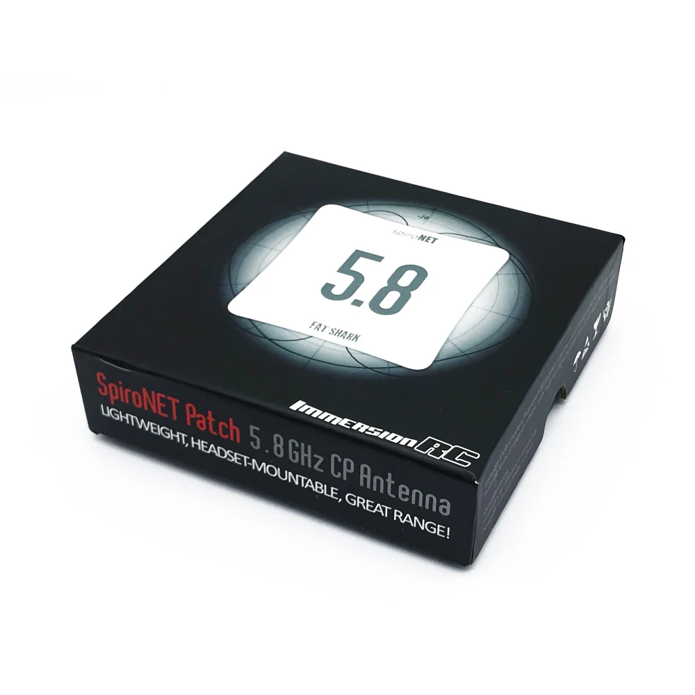 

Погружная антенна с высоким коэффициентом усиления RC FatShark SpiroNet 5,8 ГГц RHCP LHCP 13Dbi для FPV гоночного дрона FPV монитора приемника