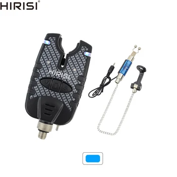 BIG PROMO ❤️ Carp Fishing Accessories Bite Alarm Indicator Fishing Bell with Swinger Night Light Volume Tone Sensitivity B1140 - discount item 22% OFF Sports & Entertainment