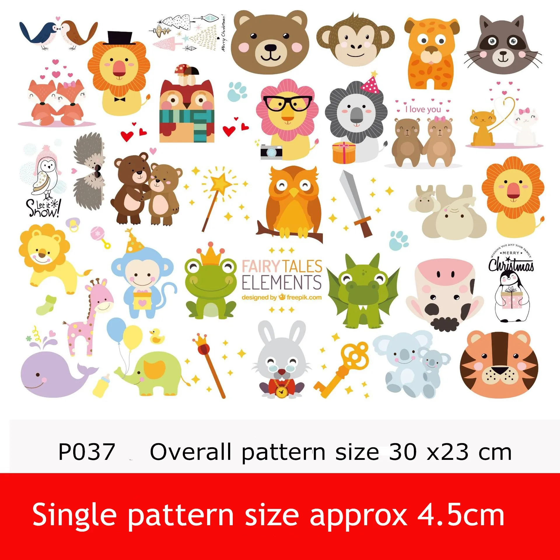 

ZOTOONE Iron on Cute Animal Patches Set for Kids Clothing Applique Heat Transfer Vinyl Unicorn Patch Stickers Thermal Press G