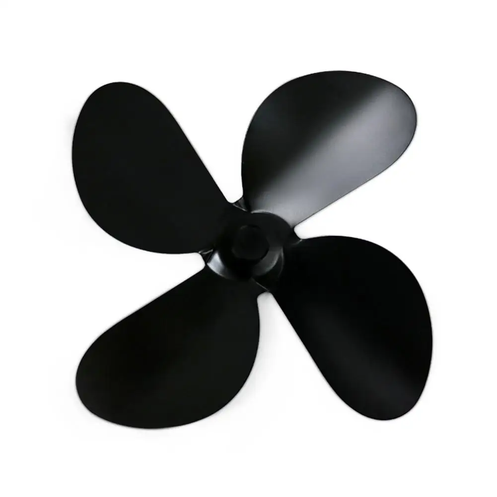 Большой поток воздуха 4 лезвия вентилятор для печи работающий от тепловой