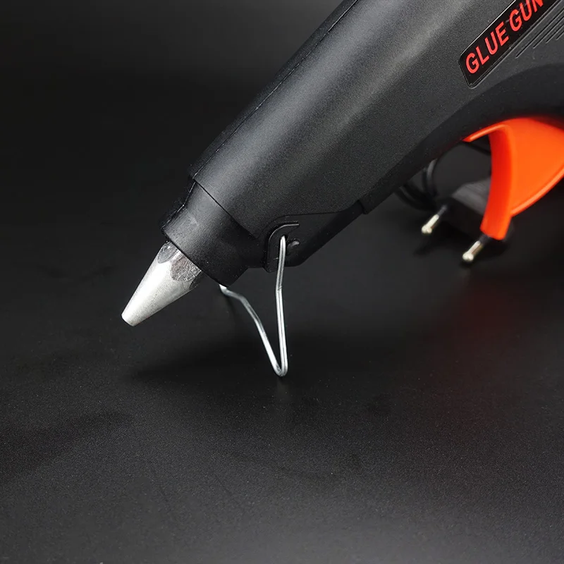 Бесплатная доставка 100 Вт термоклеевой пистолет сделай сам черные стержни