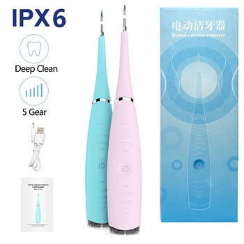 

Portable Dental Scaler Tooth Calculus Remover Electric Ultrasonic Tooth Dental Plapue Remover Tool Dentist Whiten Teeth DD666