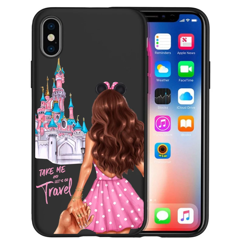 01 Для iphone 11 Pro Max Рождественская Елка роскошный модный чехол для девушек для iphone 8 7 X XS Max XR 6 7 8 Plus 5s SE чехол Etui - Цвет: 01