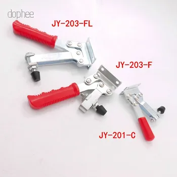 

dophee 1pc Horizontal Clamp Plunger Stroke Metal Push Pull Clamp welding tooling clamping Fast fixture Hand Tool
