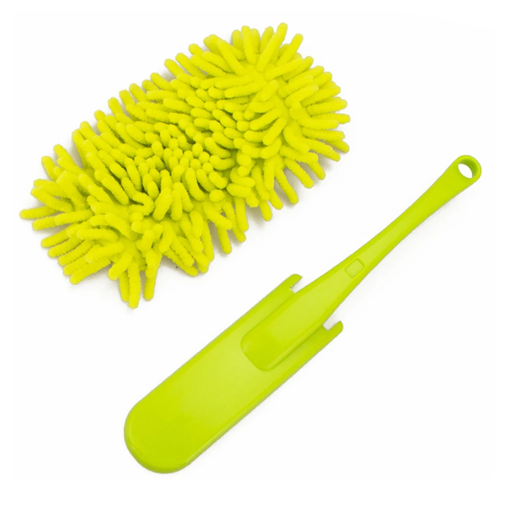 

Adjustable Stretch Microfiber Dust Shan Feather Duster Household Dusting Brush Car Office Cleaning Tools Kichen Accessories