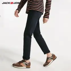 JackJones зимние мужские новые темные деловые повседневные универсальные джинсы 218432517