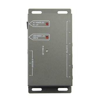 

Infrared Remote Extender 8 Emitters 1 Receiver IR Repeater Hidden System Kit EU D08A