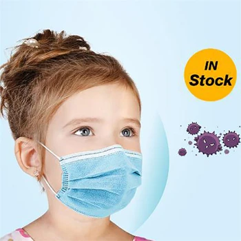 

Disposable Elastic Windproof Outdoor Mouth Face Mask Anti Dust and Smoke Pollution Mask 3 Layers Respirator Non-woven Cover Mask